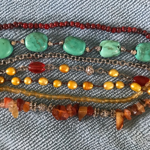 Boston Proper 7 Strand Twisted Necklace - Picture 9 of 9